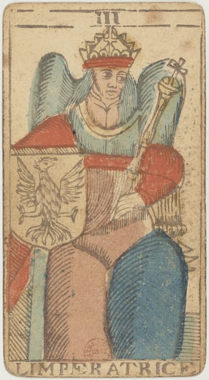 Jean Dodal (1701) and Tarot of Besançon (here engraved by Loudier in > 1800)