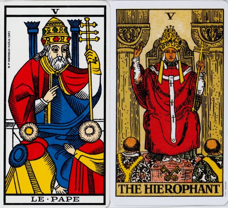 5. Le Pape / The Hierophant