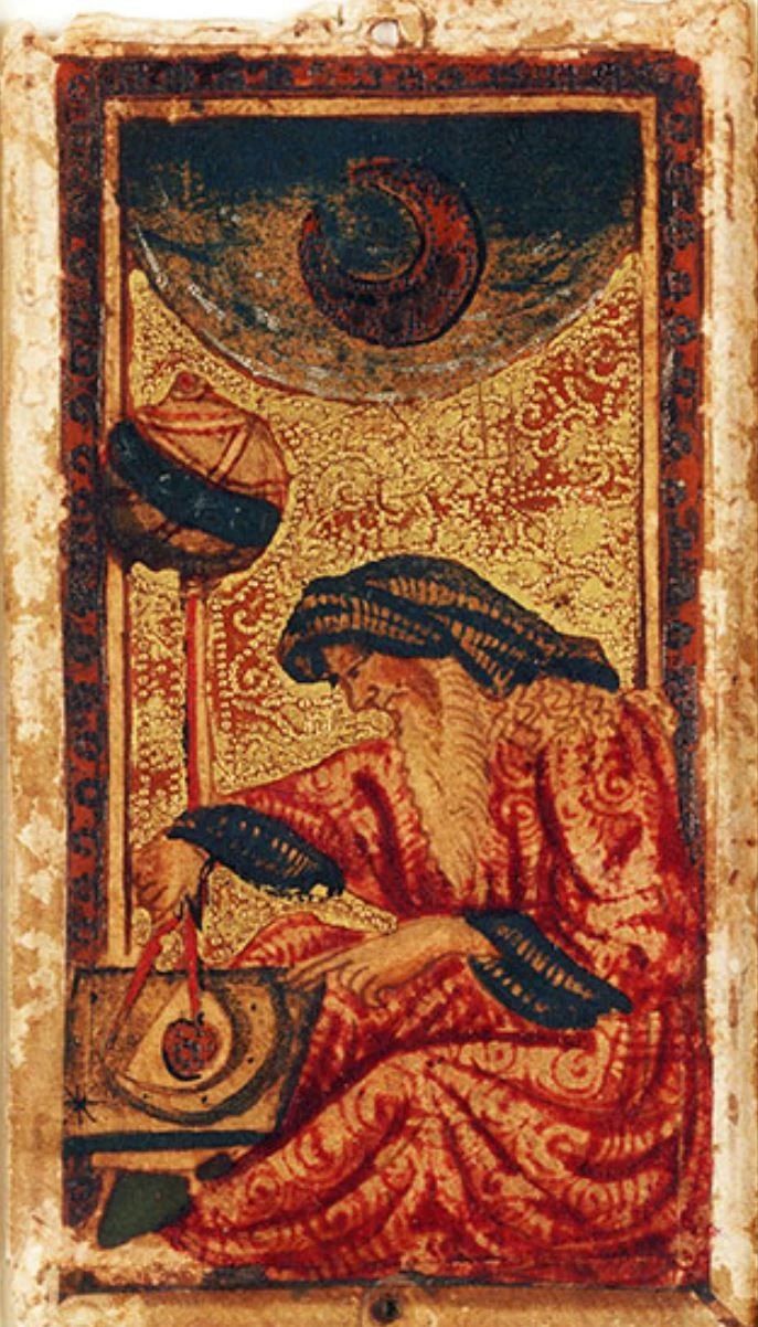 D’Este / Charles VI / Tarocchino Bolognese Al Mondo - (15th century)