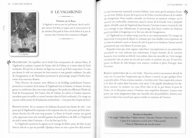 The book, part 3: Presentation of the deck