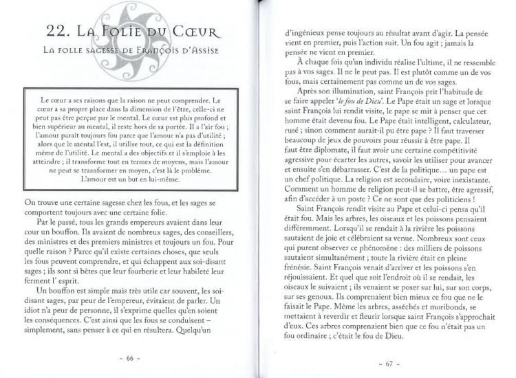 Le livret 2ème partie : Signification des cartes