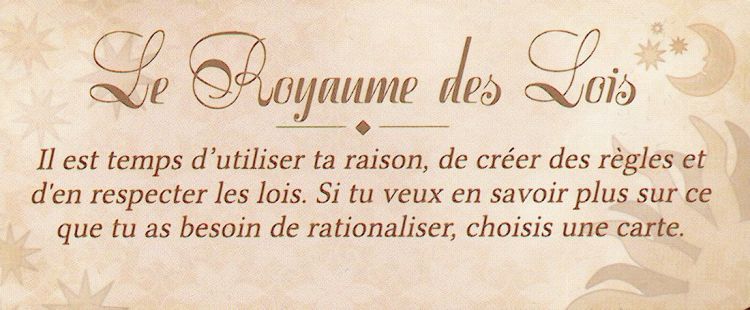 Des cartes demandent à une tirer d'autres