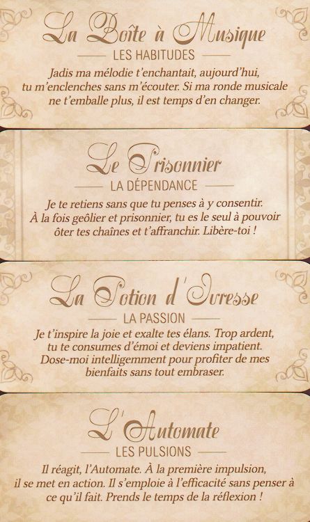 Des cartes sur les obstacles