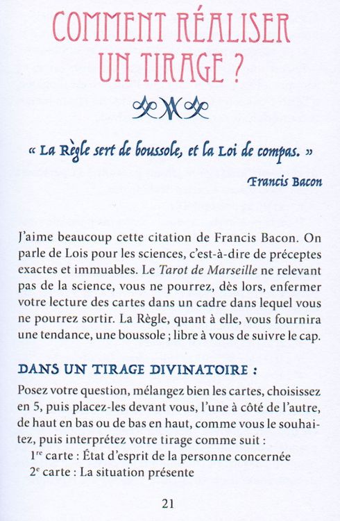 Le livre 2ème partie : Comment réaliser un tirage