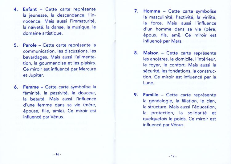 Part 2: Meaning of the cards