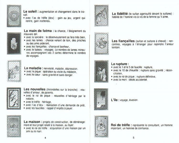 1ère partie : Description des cartes